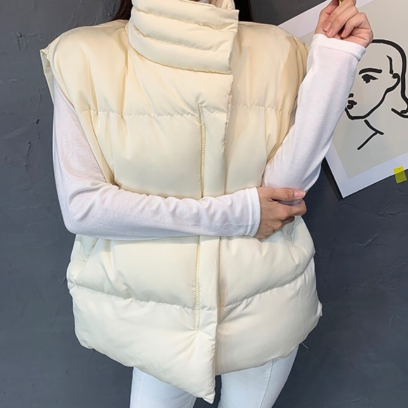 Boy friend fit vest fuffy best big size unisex - Picture 1 of 7